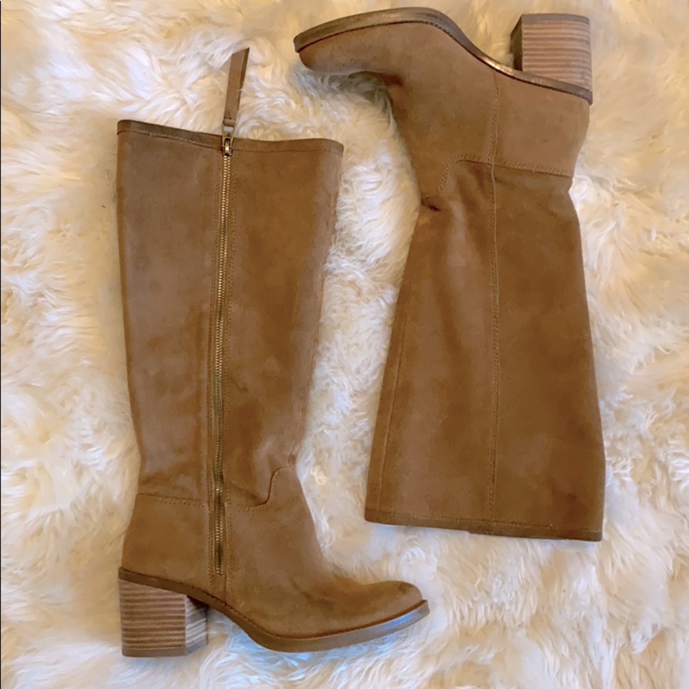 Lucky Brand Knee High Boots 8.5 (wide calf)